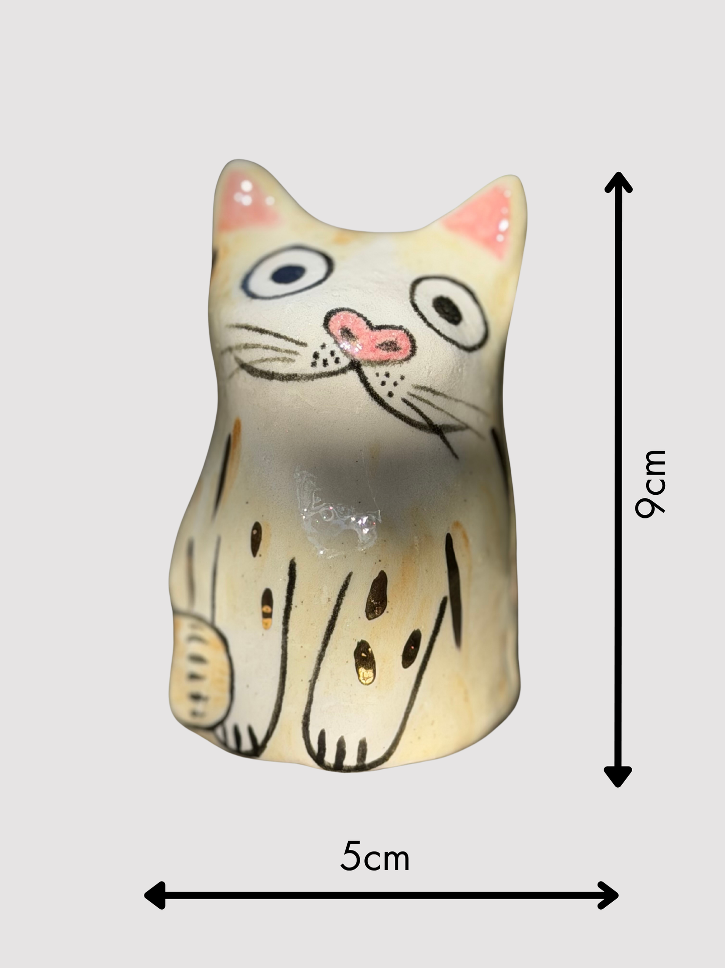 Oliver Blob - Snack loving Ginger Blob with Gold (medium)