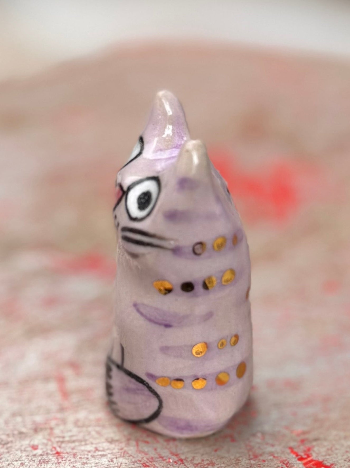 Lennie Blob - Purple w Gold (Small)