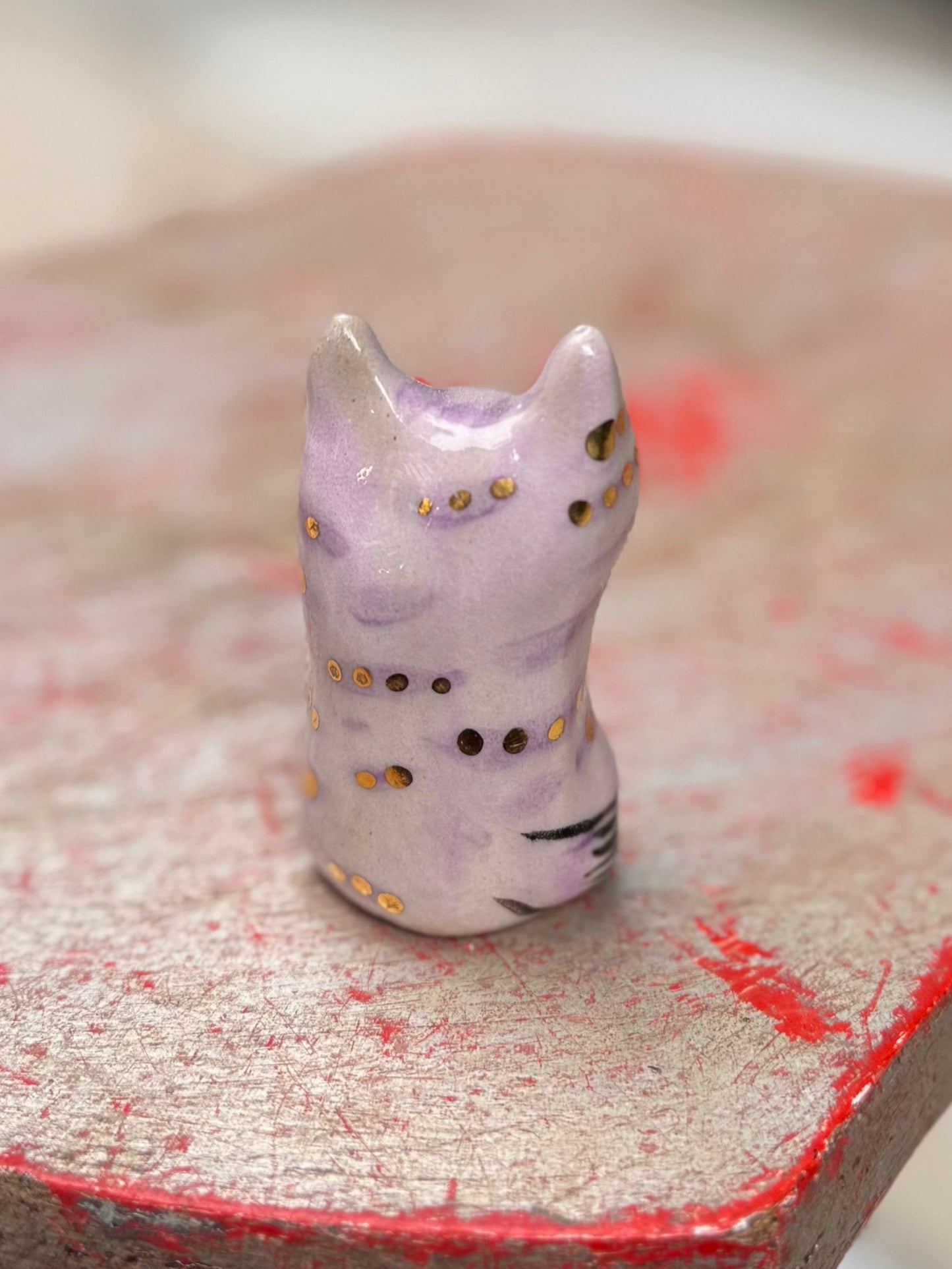 Lennie Blob - Purple w Gold (Small)