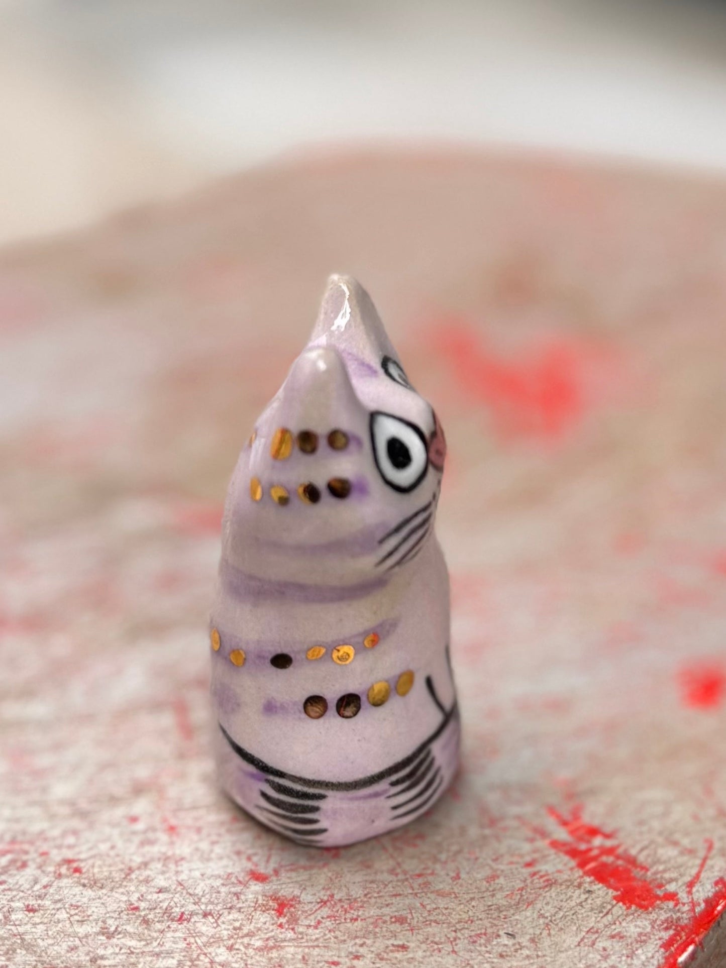 Lennie Blob - Purple w Gold (Small)