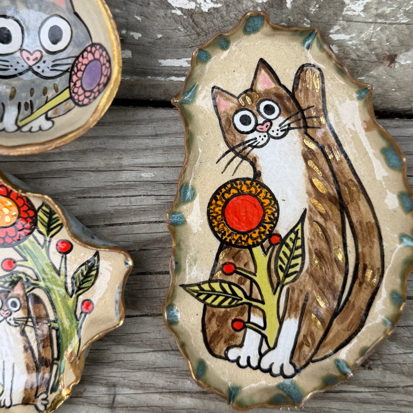 Whisker Plate - Love Cat (Medium)