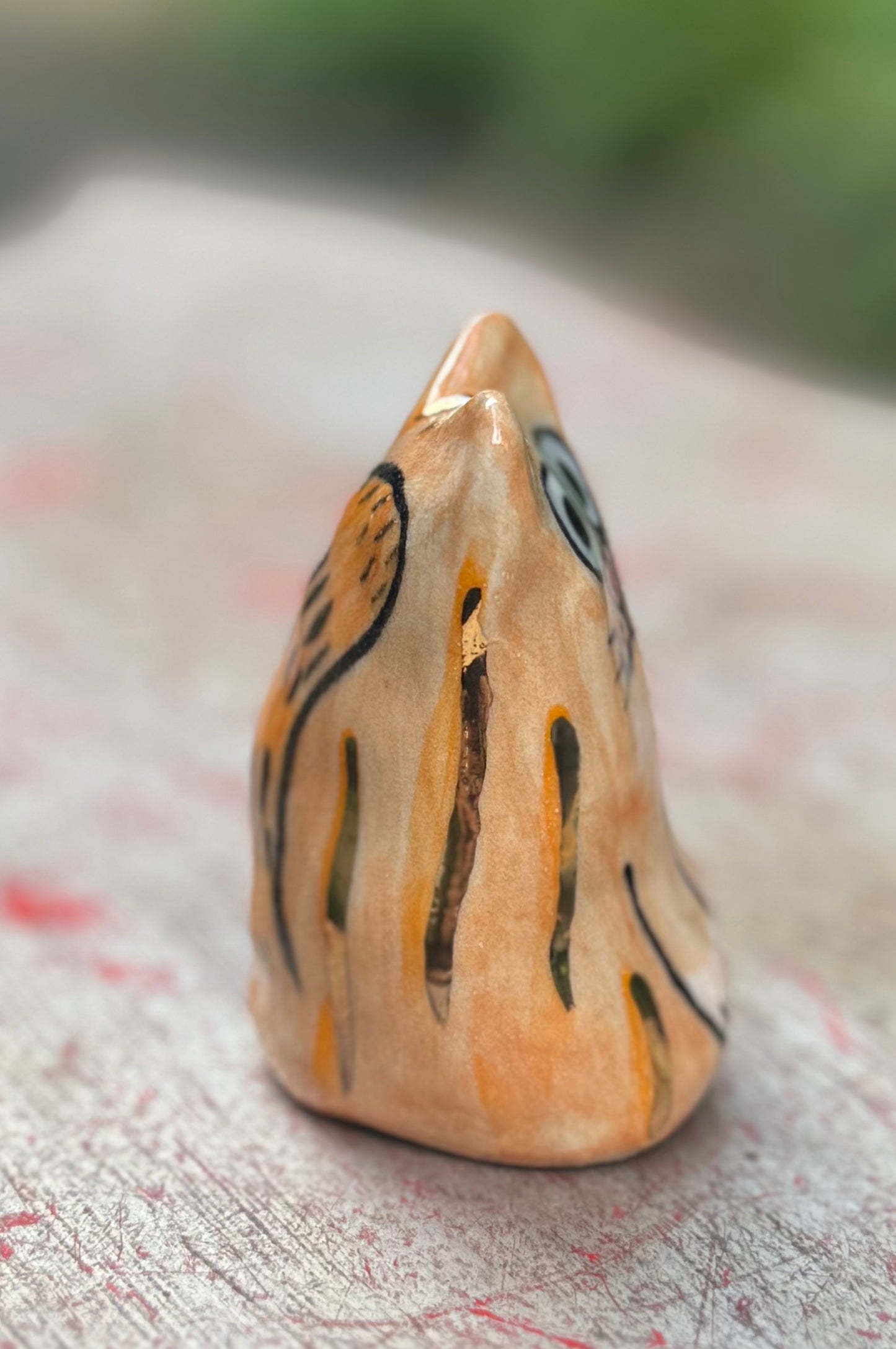 Oliver Blob - Snack loving Ginger Blob with Gold (small)
