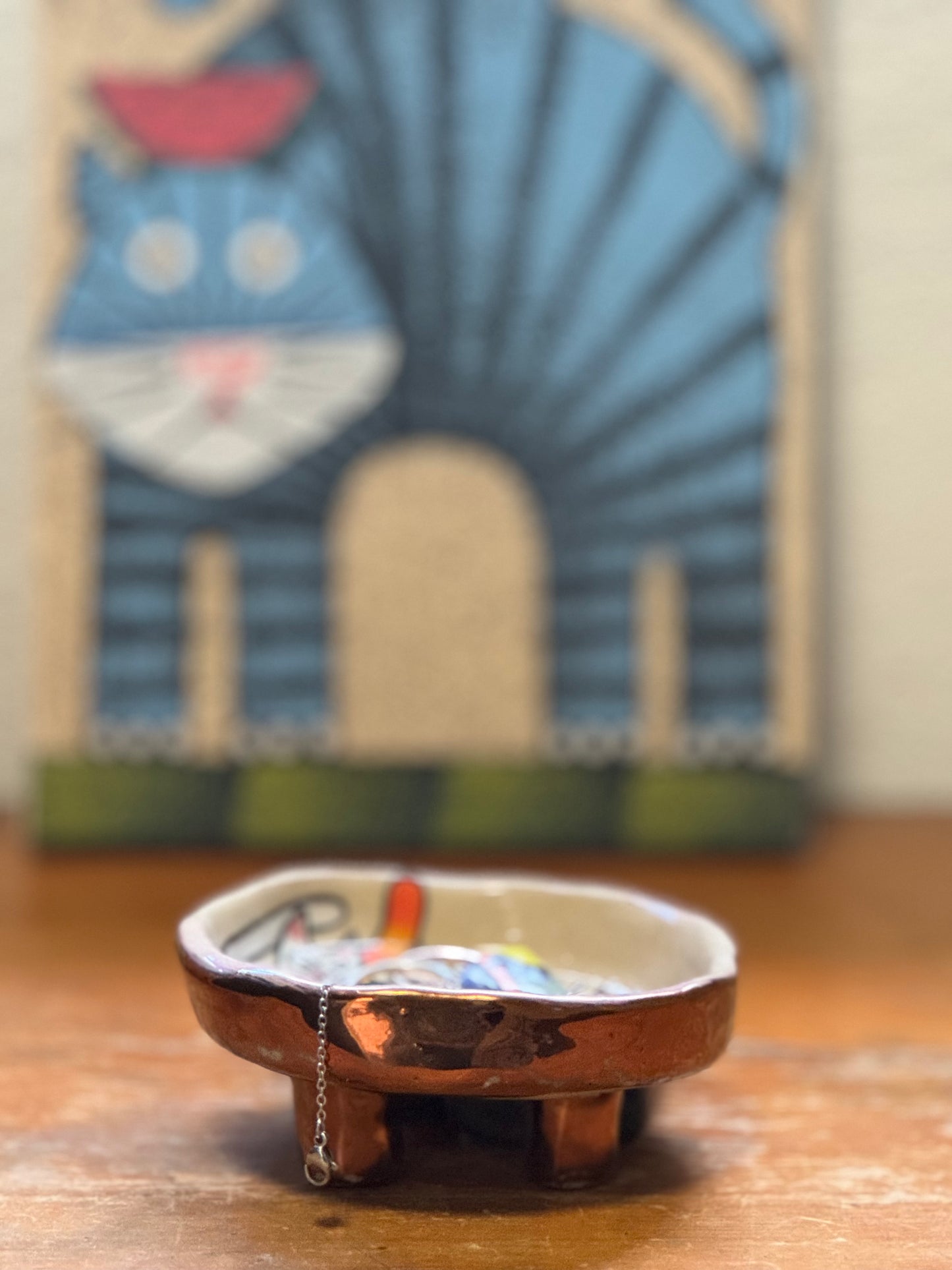 Whisker Dish - Kitty fam (Medium)