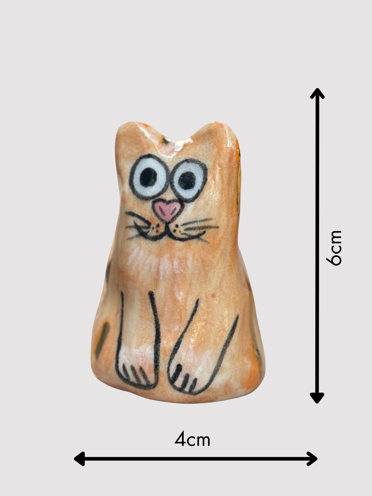 Oliver Blob - Snack loving Ginger Blob with Gold (small)