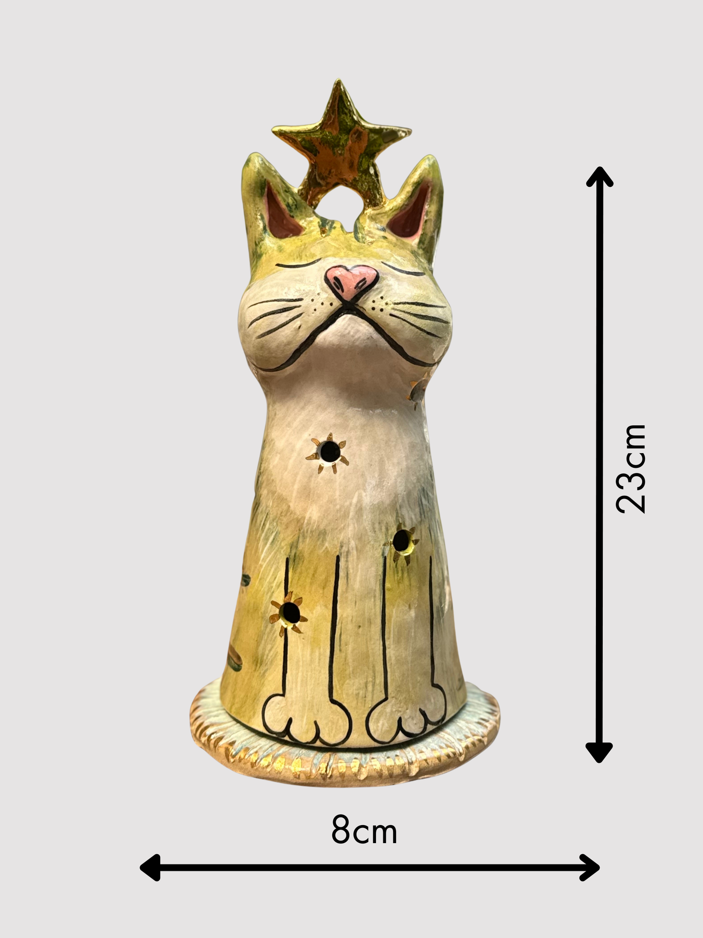 Medium Christmas Cat Tree – Klaus Edition with Gold (Limited Edition)
