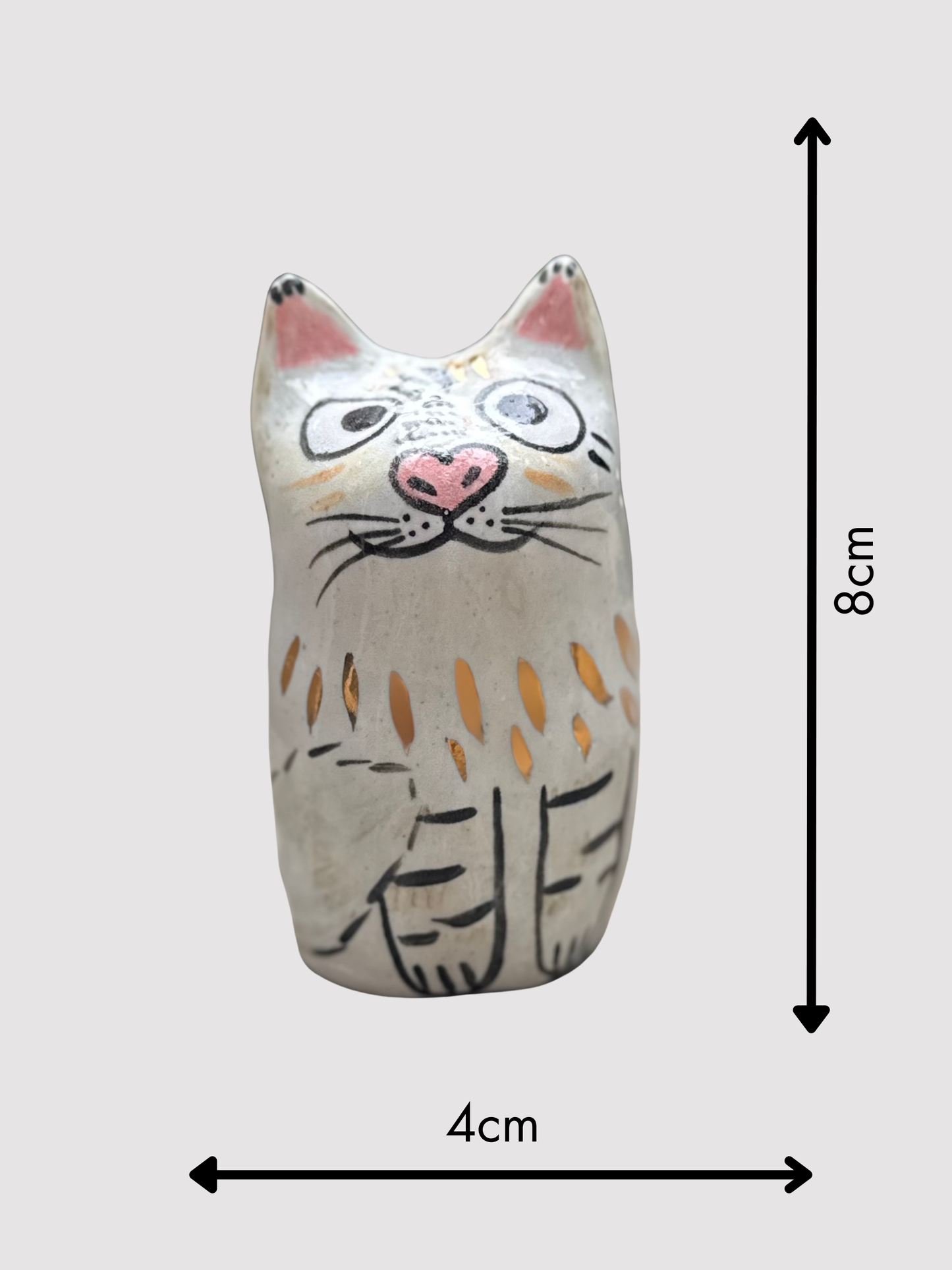 Medium Klaus Blob - Glamour Puss Blob with gold