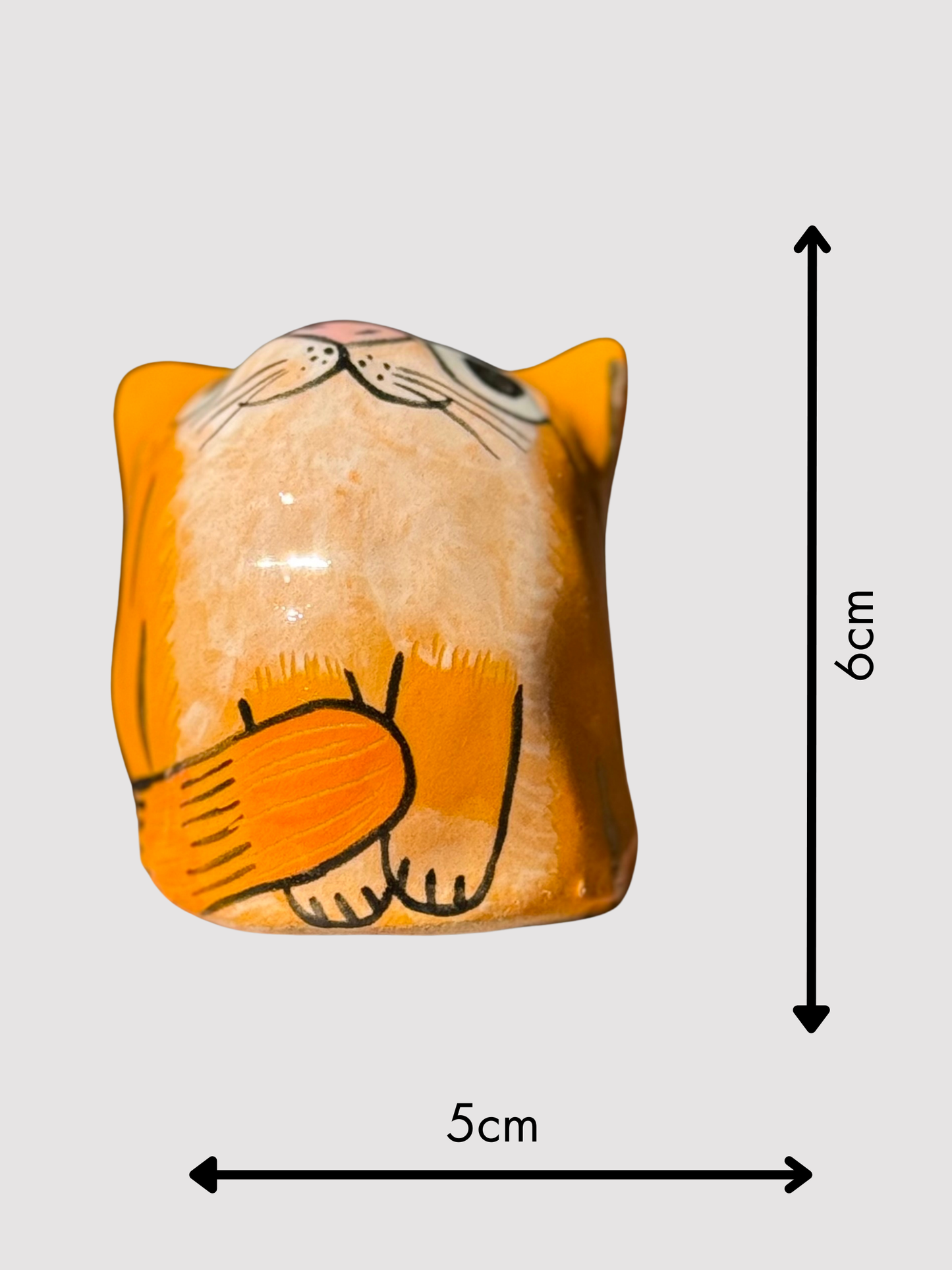 Oliver Blob - Sweetheart ginger with gold (medium)