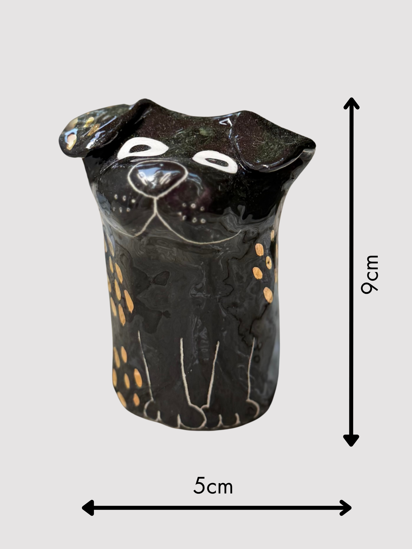 Roux Blob – The Nosey Neighbour Blob with Gold (Medium)
