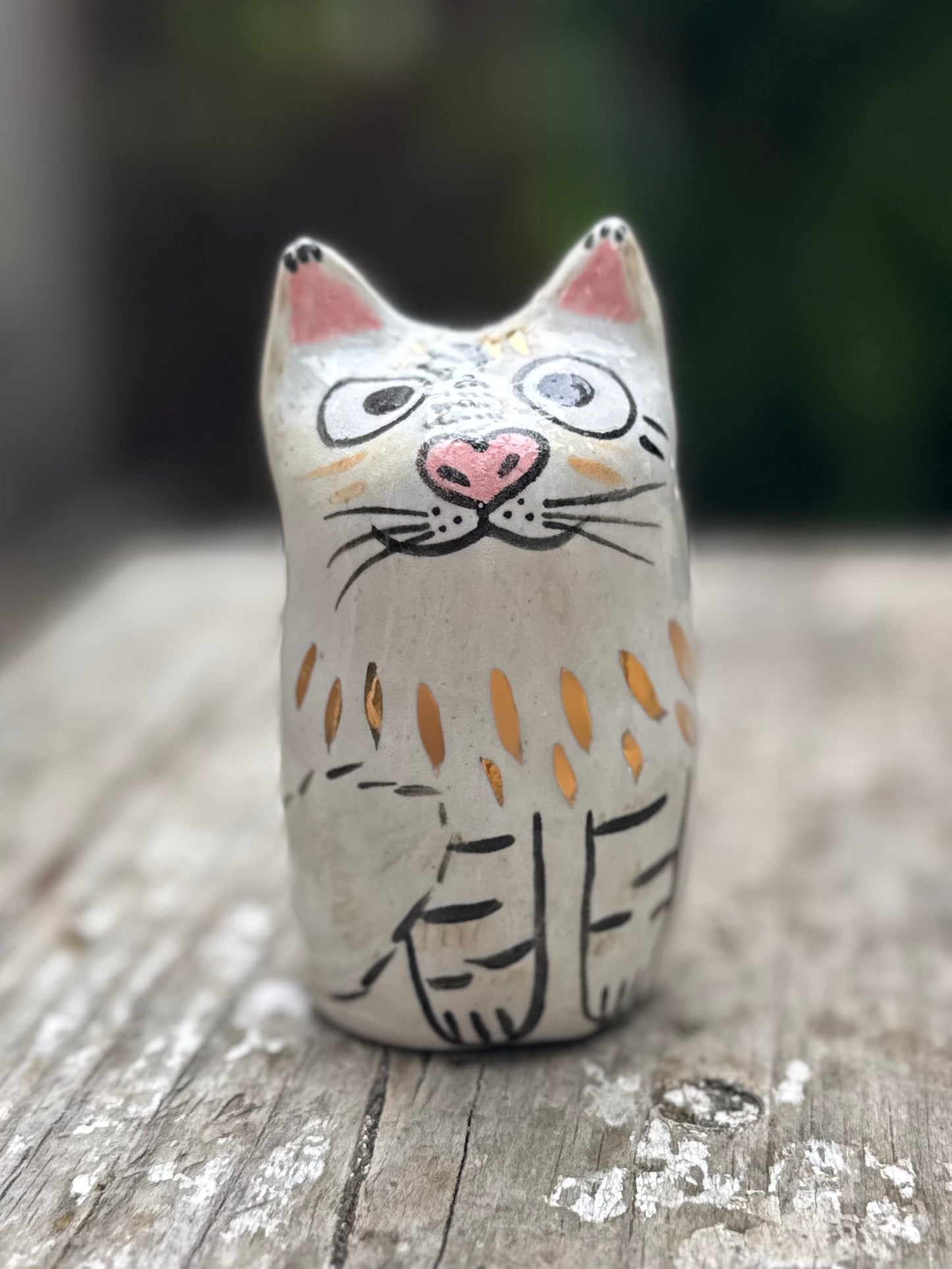 Medium Klaus Blob - Glamour Puss Blob with gold