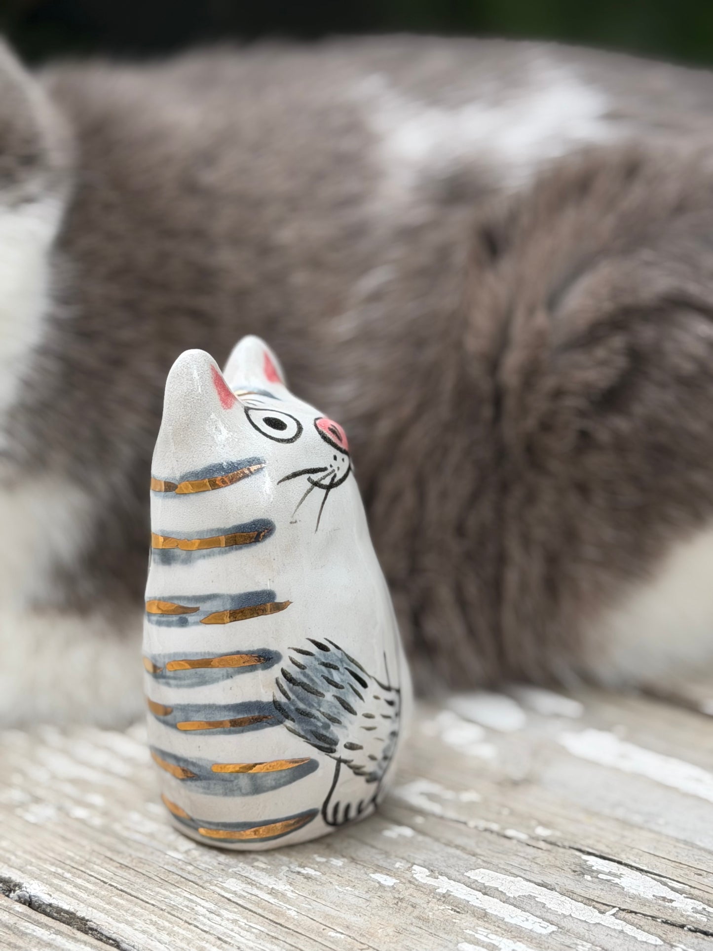 Medium Klaus Blob - Intellectual Floof with gold