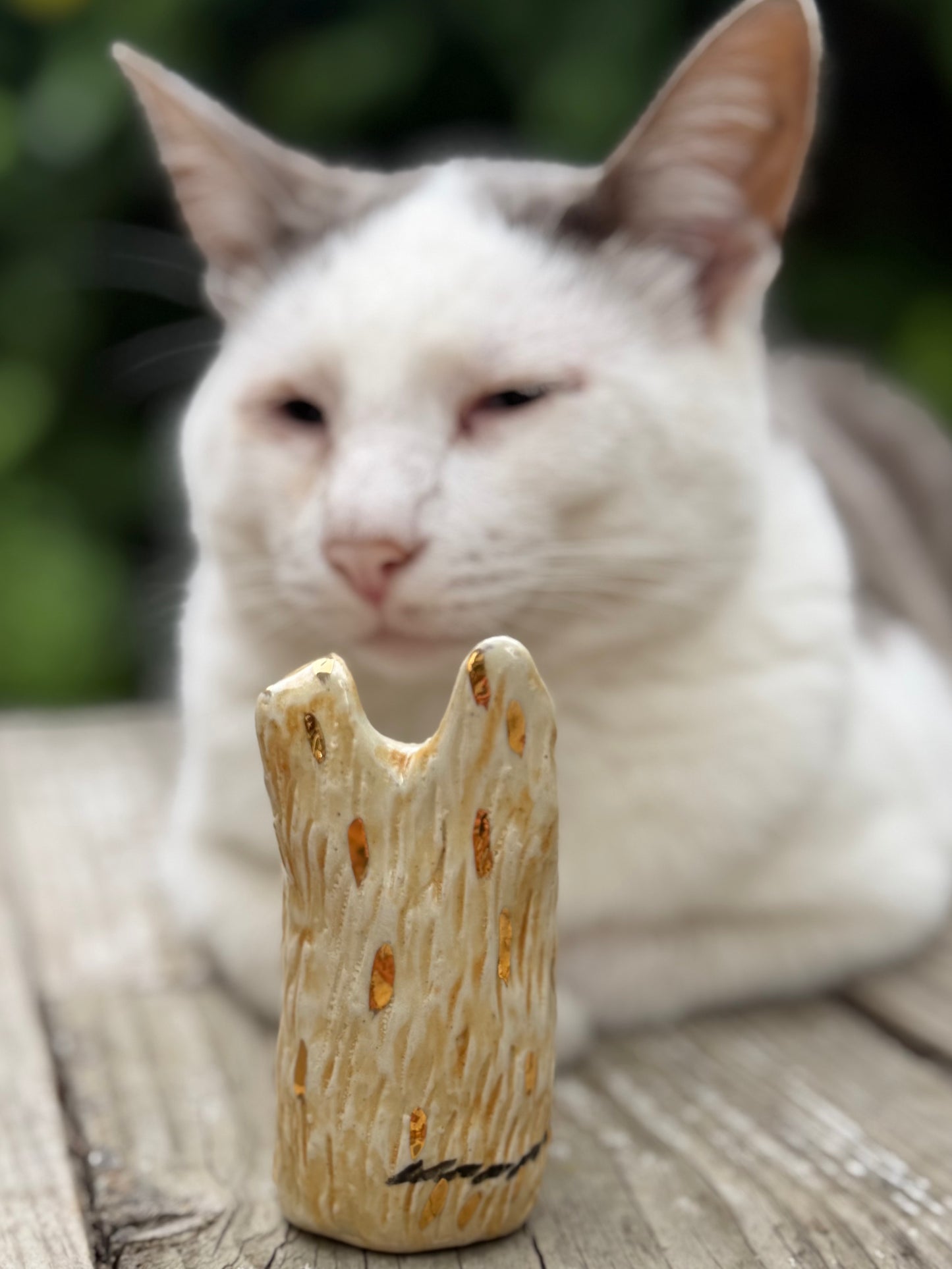 Small Roux Blob – Cheeky Terrier with gold