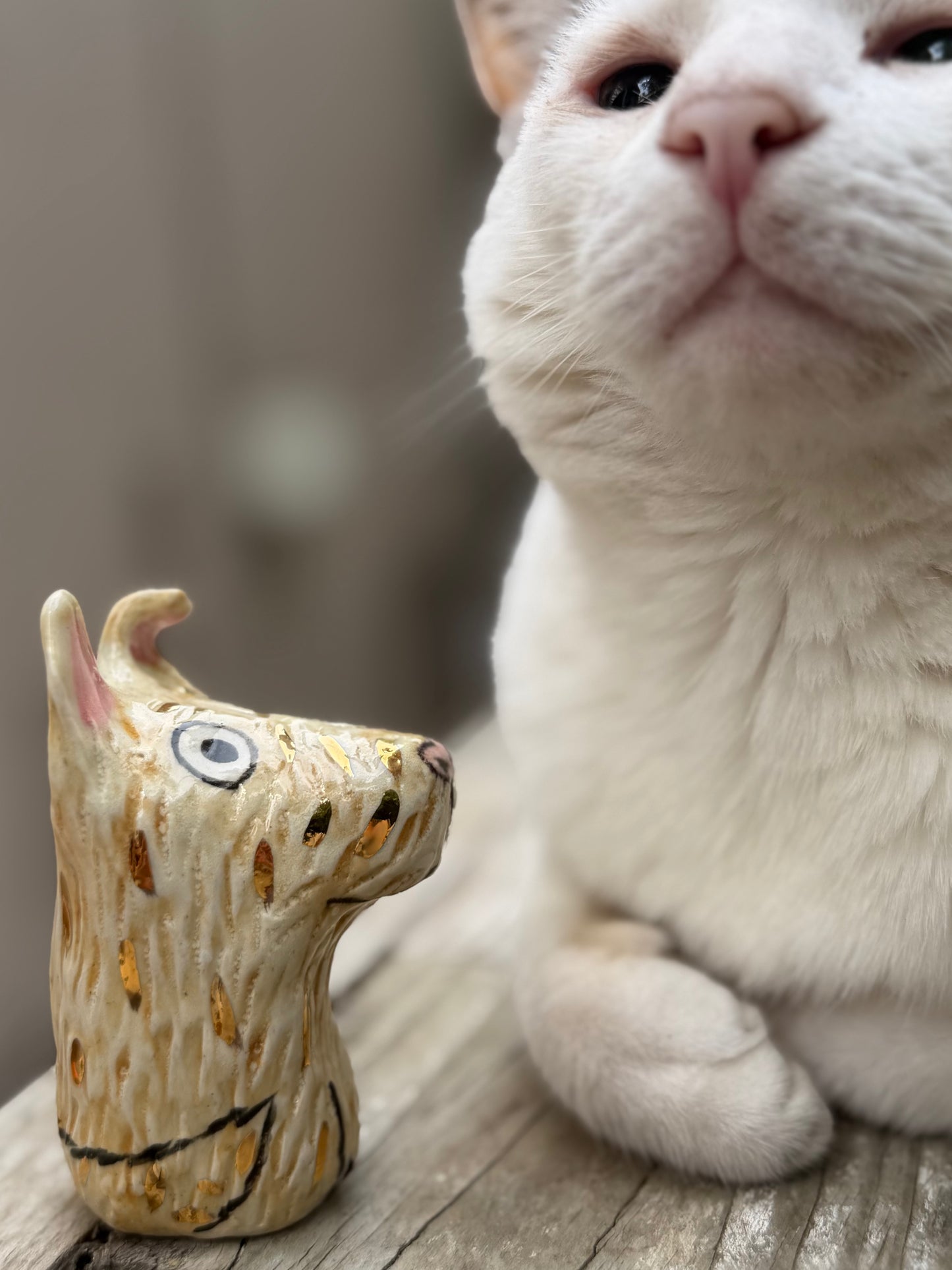 Small Roux Blob – Cheeky Terrier with gold