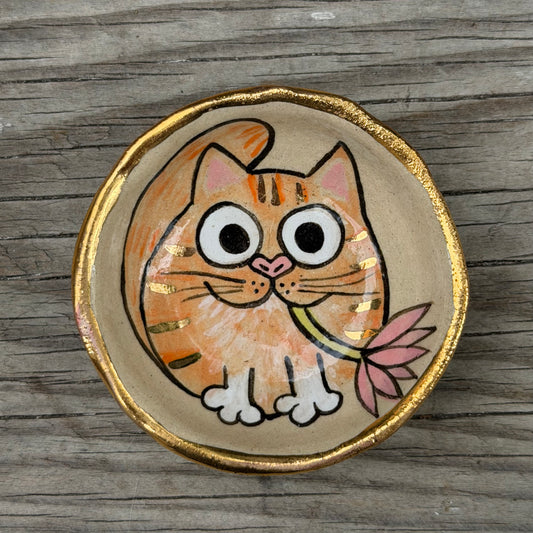 Whisker Bowl - Tiny Ginger Ball (Extra Small)