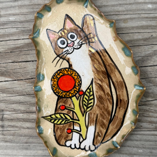 Whisker Plate - Love Cat (Medium)