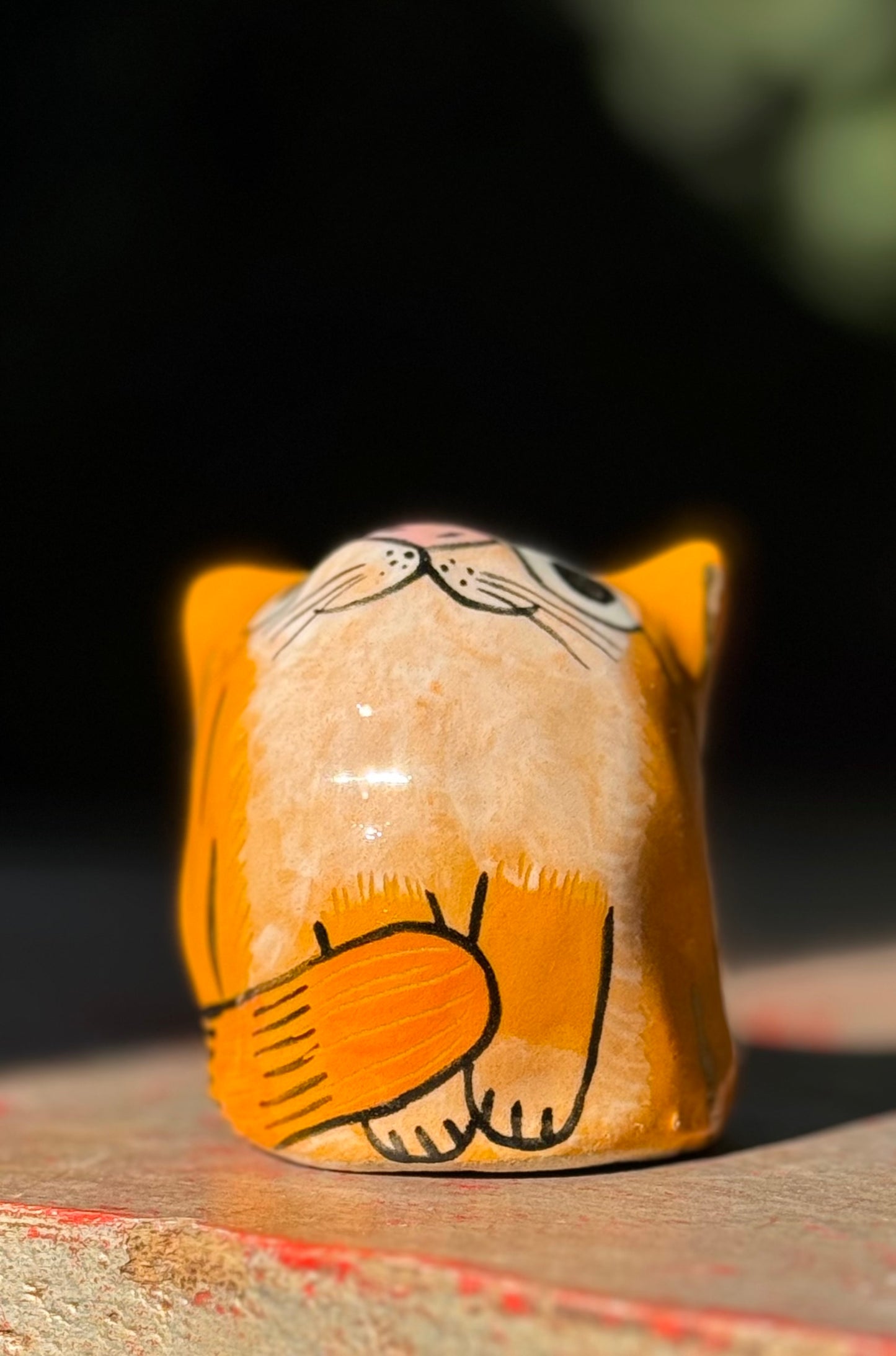 Oliver Blob - Sweetheart ginger with gold (medium)