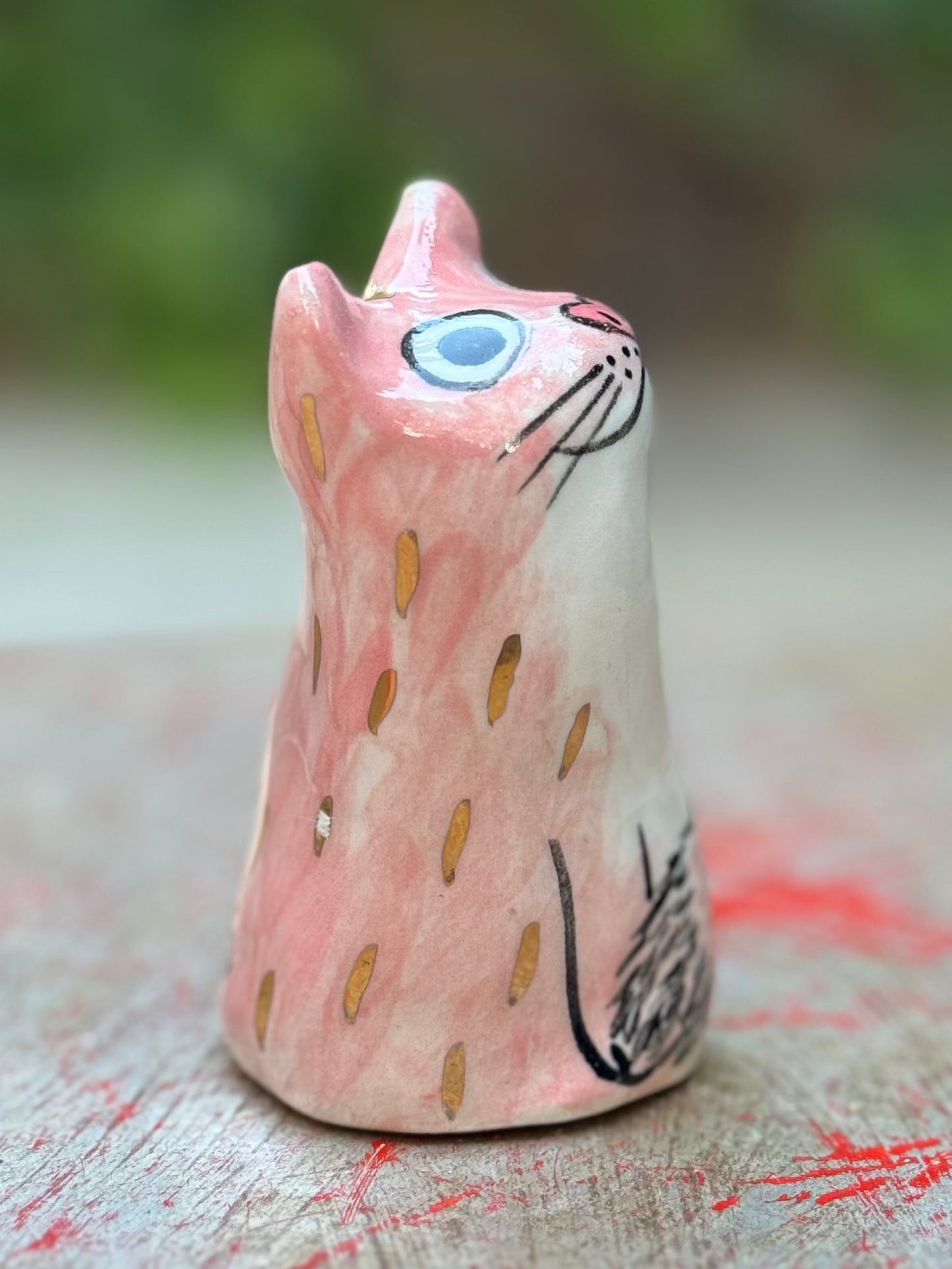 Lennie Blob –  The Hopeless Romantic Blob with gold (medium)
