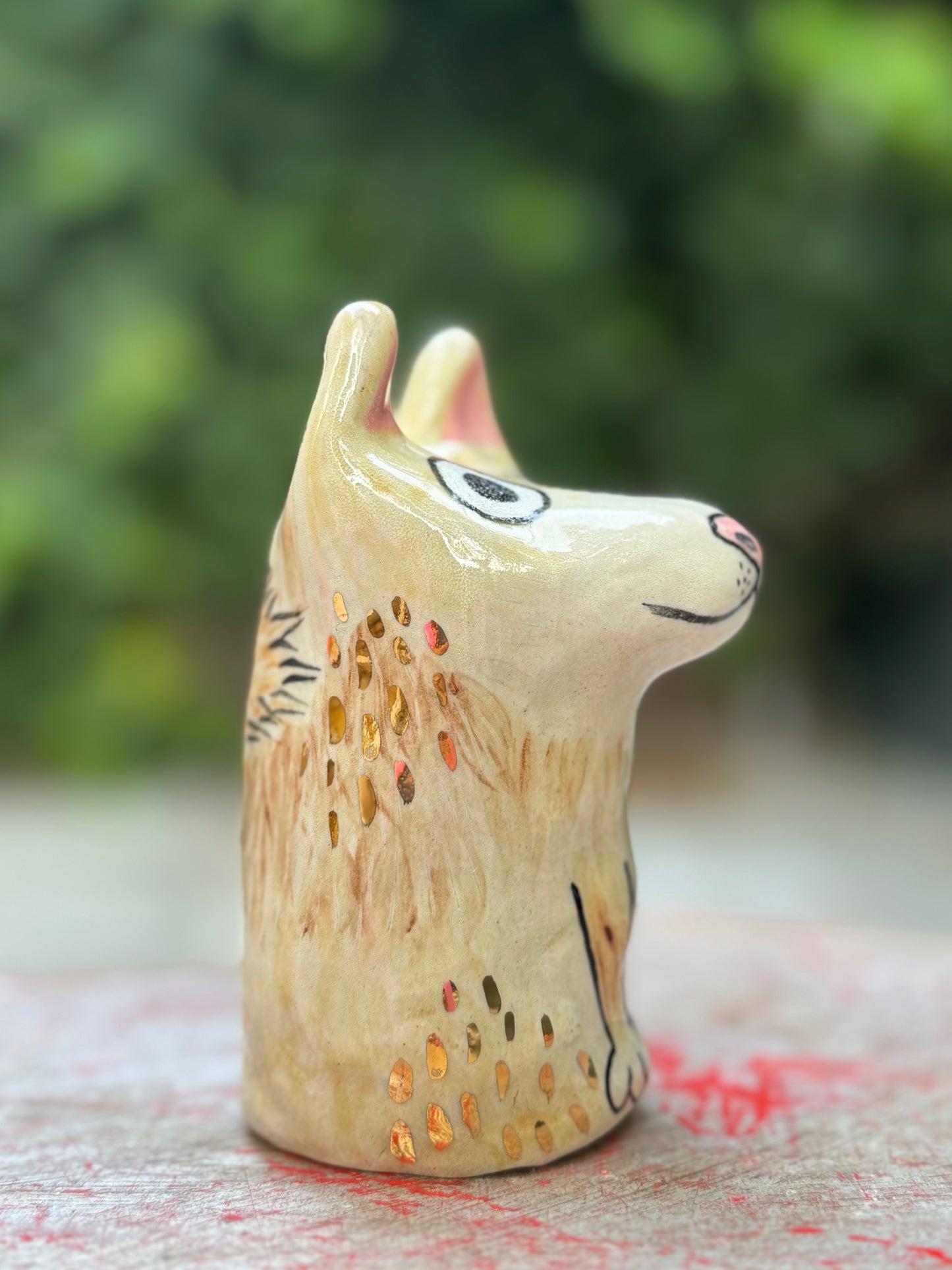 Roux Blob – The Senior Gentle Giant Blob with gold (Xtra Large)