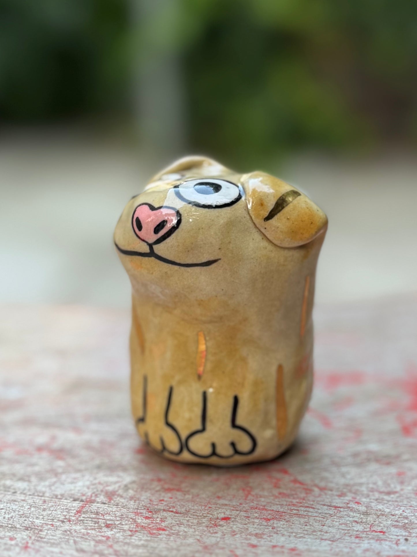Roux Blob – The Lazy Labrador Blob with Gold (Medium)