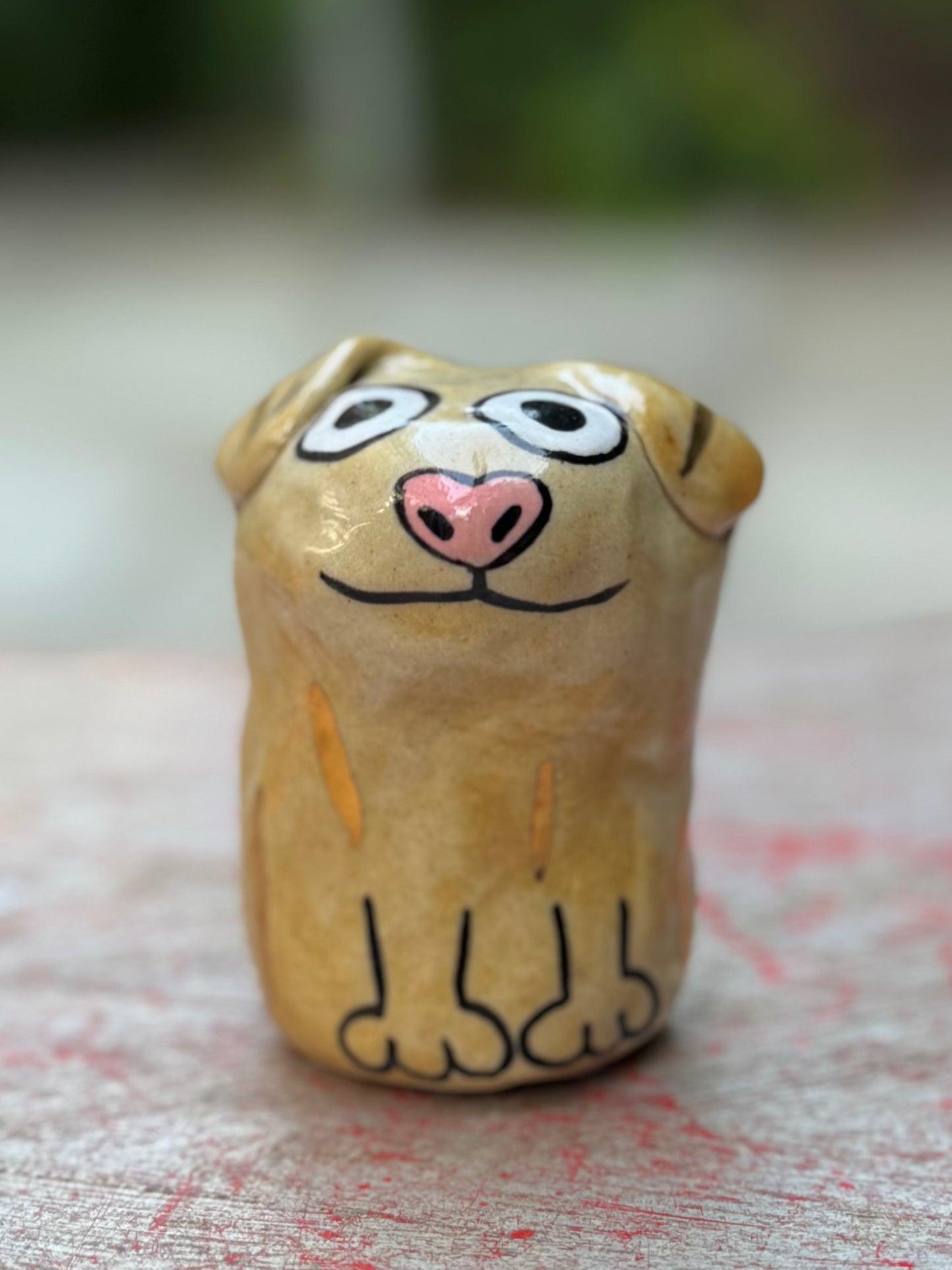 Roux Blob – The Lazy Labrador Blob with Gold (Medium)