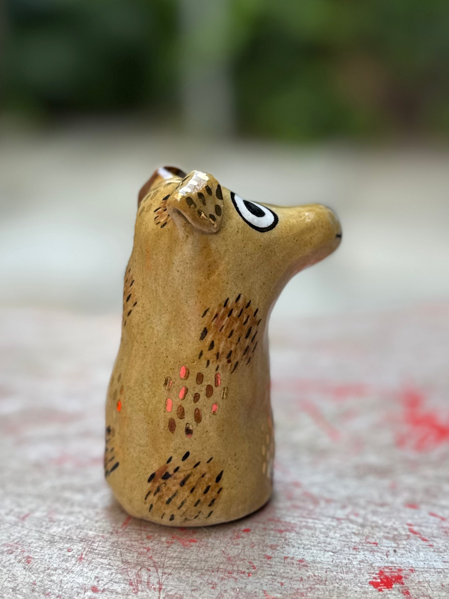 Roux Blob – The Carrot-Loving Lazy Brak Blob with Gold (Medium)