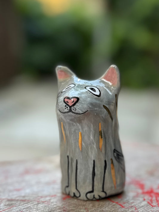 Roux Blob – The Friendly Wolf Blob with Gold (Medium)