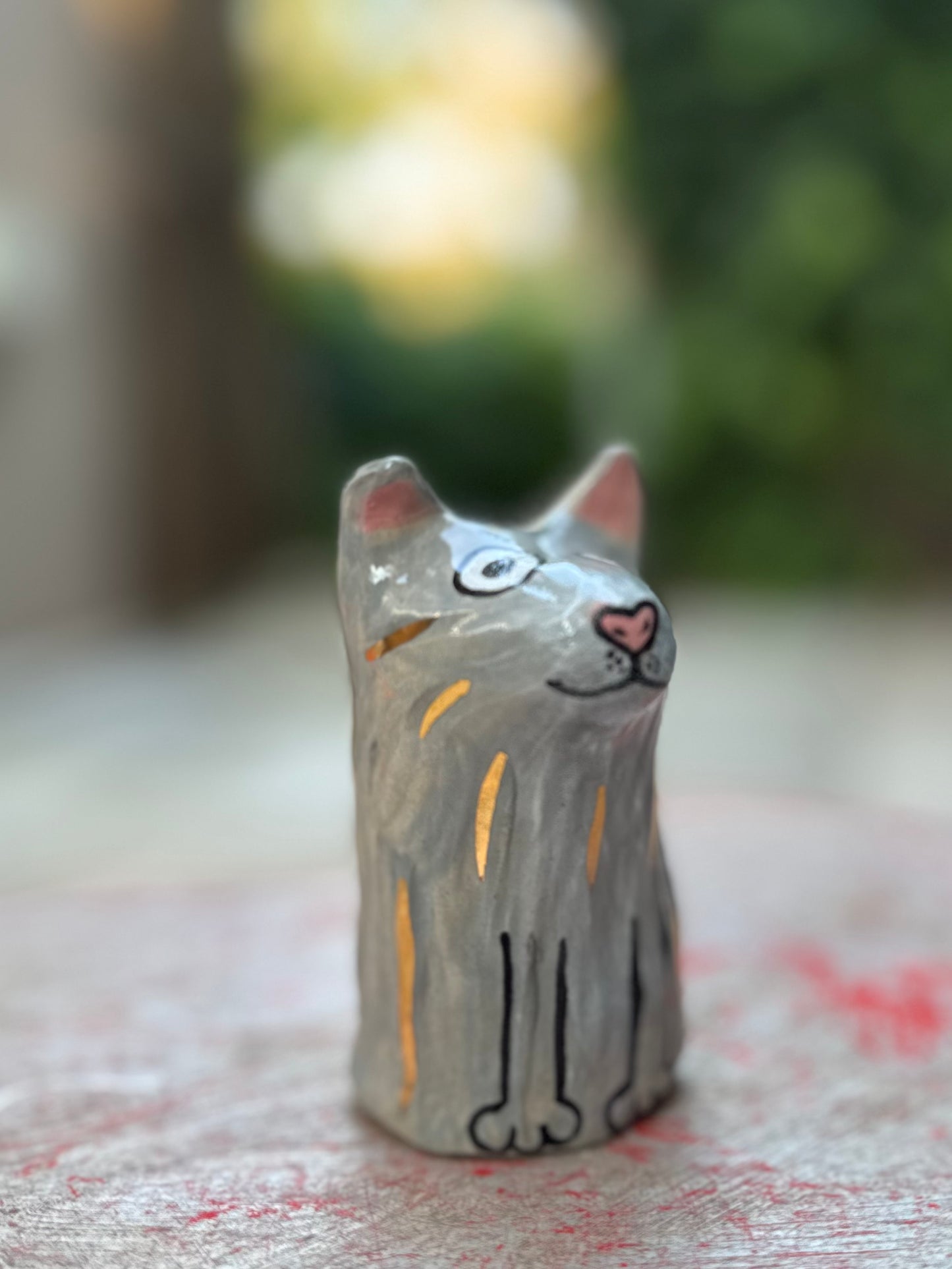Roux Blob – The Friendly Wolf Blob with Gold (Medium)
