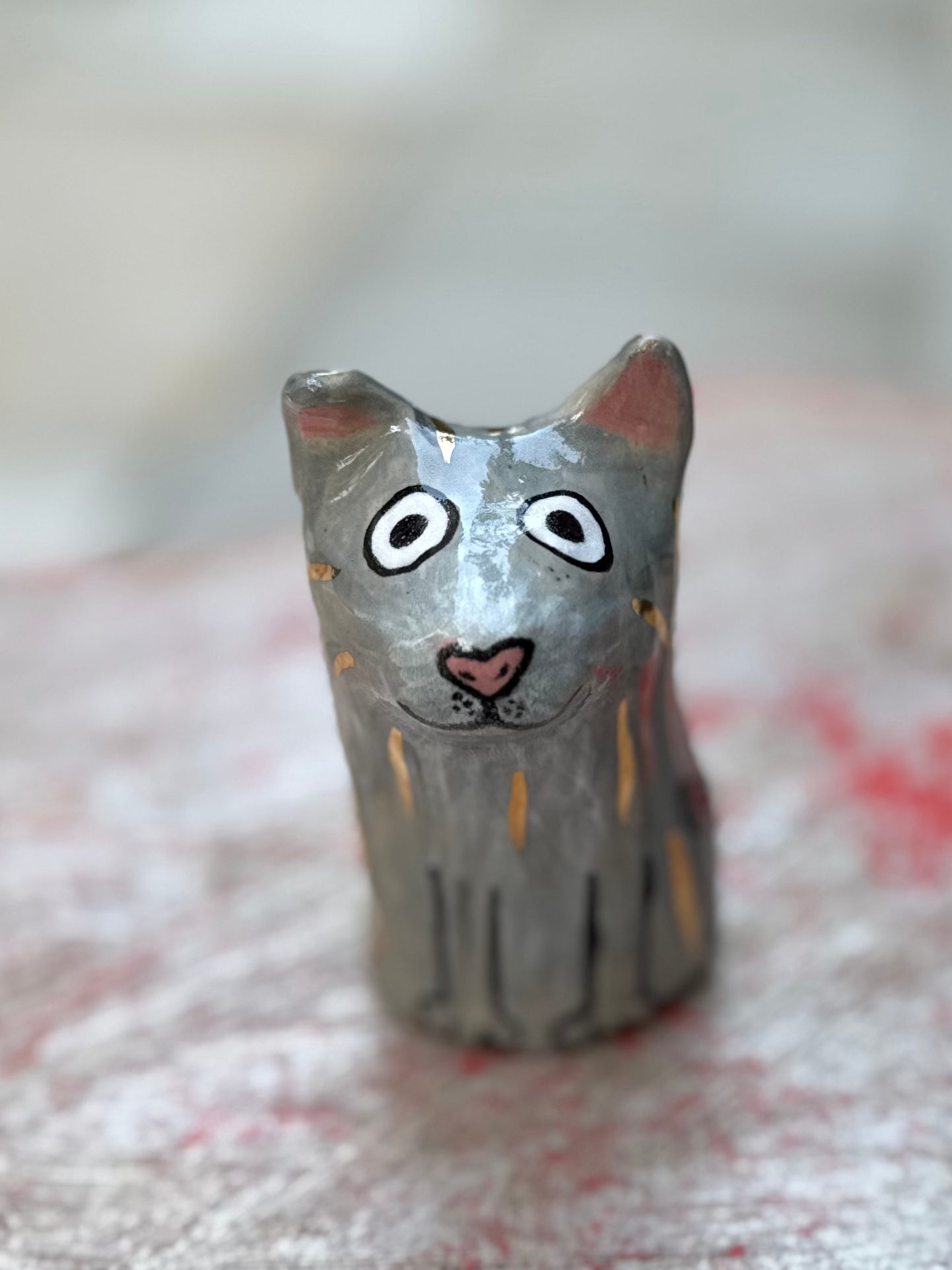 Roux Blob – The Friendly Wolf Blob with Gold (Medium)