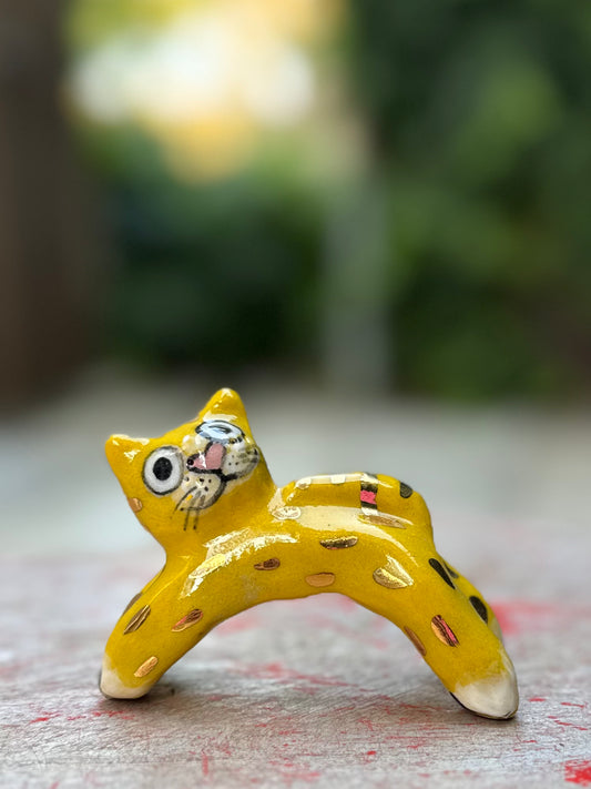 Rainbow Arch Cat – Sunny Yellow Blob