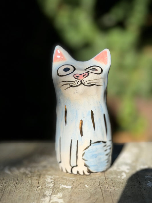 Lennie Blob - Shy blue with gold (small)