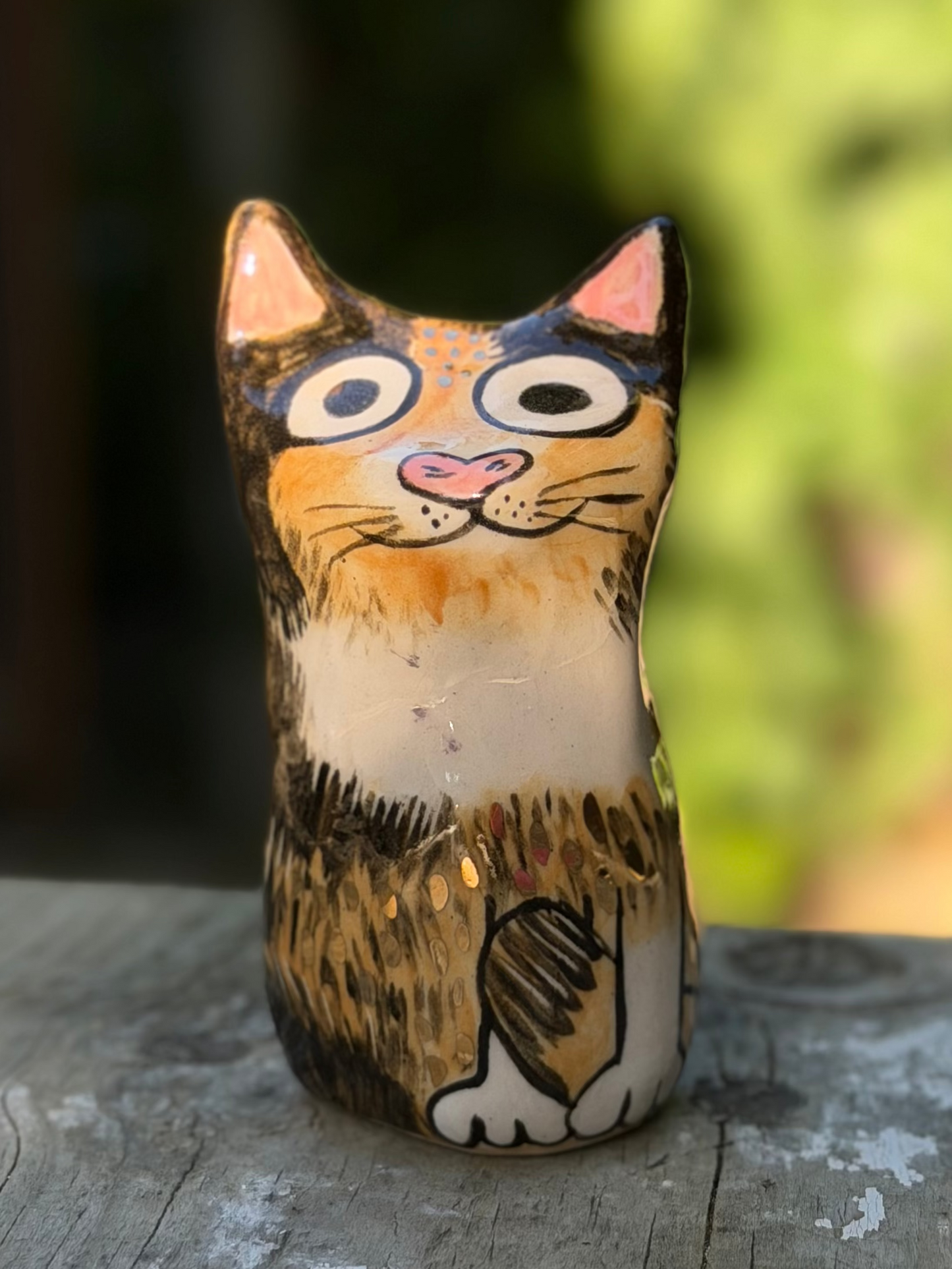 Yuki Calico Blob – The Quiet Beauty with gold (Small)