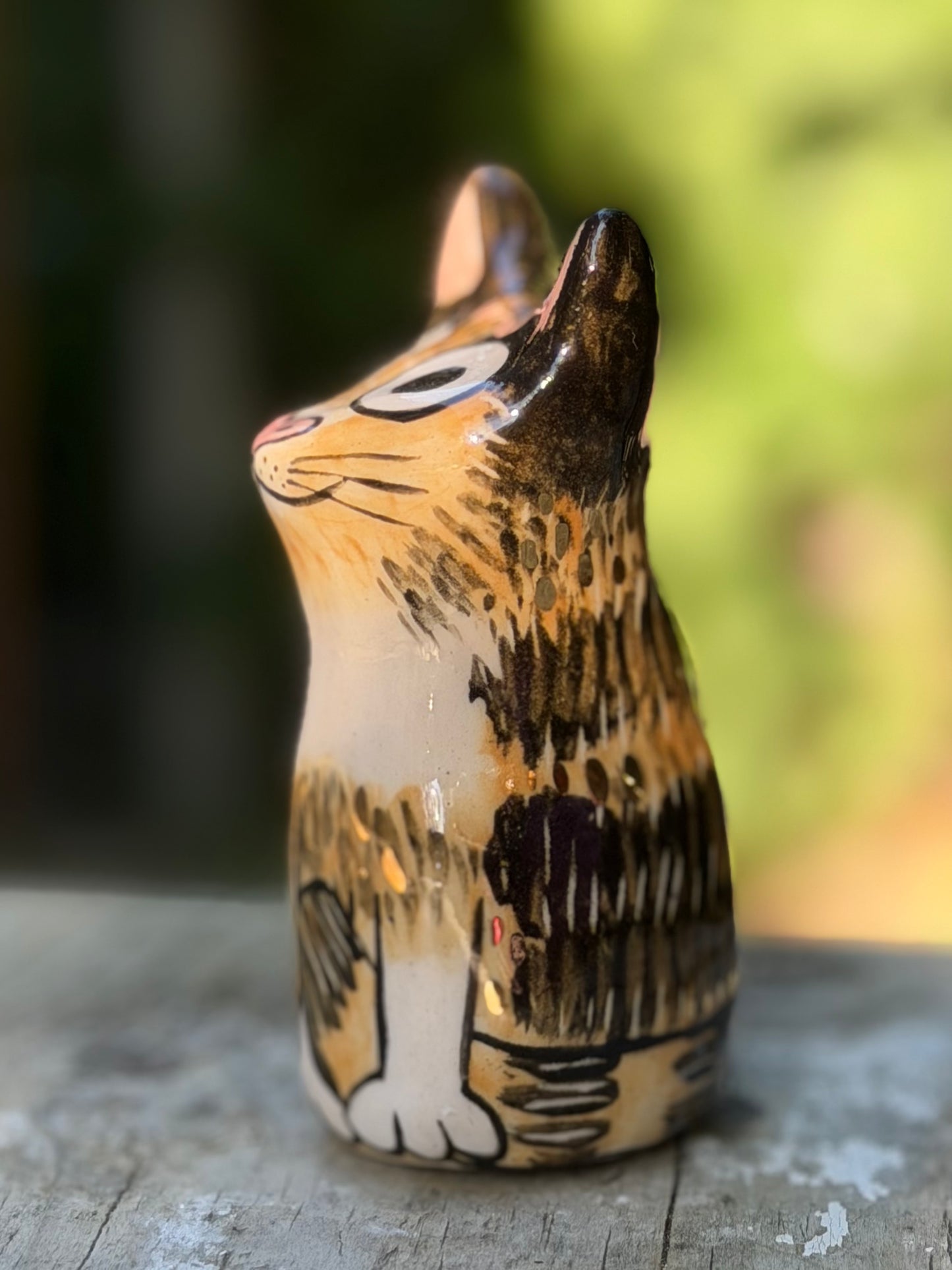 Yuki Calico Blob – The Quiet Beauty with gold (Small)
