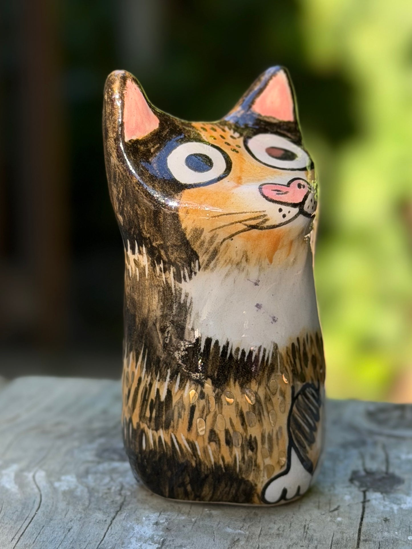 Yuki Calico Blob – The Quiet Beauty with gold (Small)