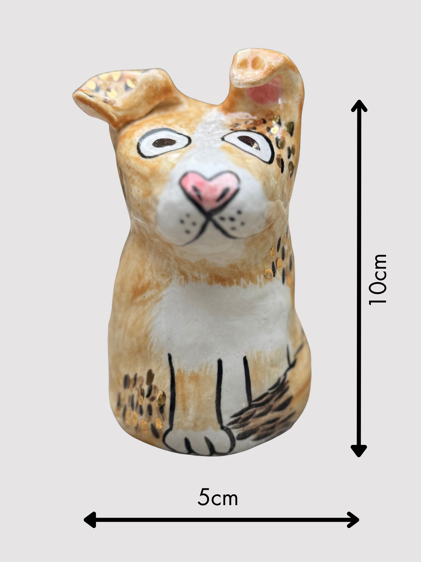 Large Roux Blob – The Carrot-Loving Lazy Brak Blob with Gold