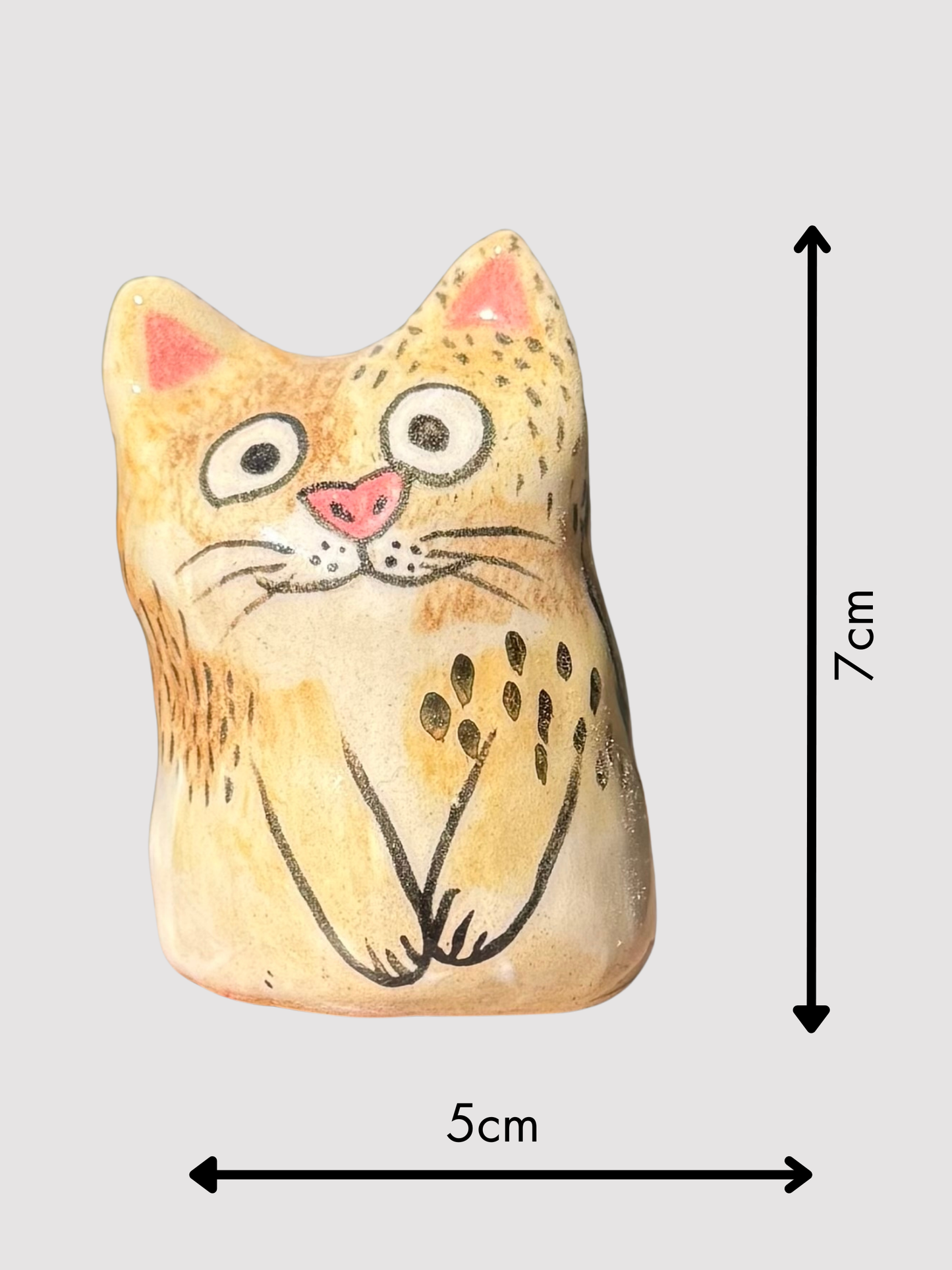 Yuki Blob – Budding Actress Tortie Blob with Gold (Medium)