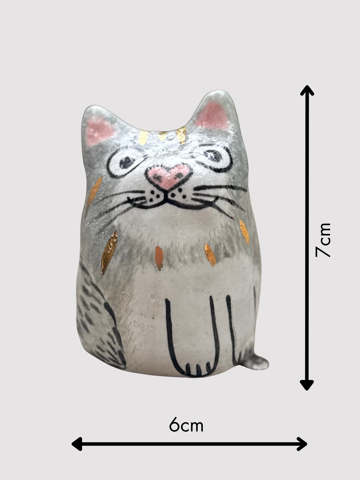 Medium Klaus Blob - Cheeky floof Blob with gold