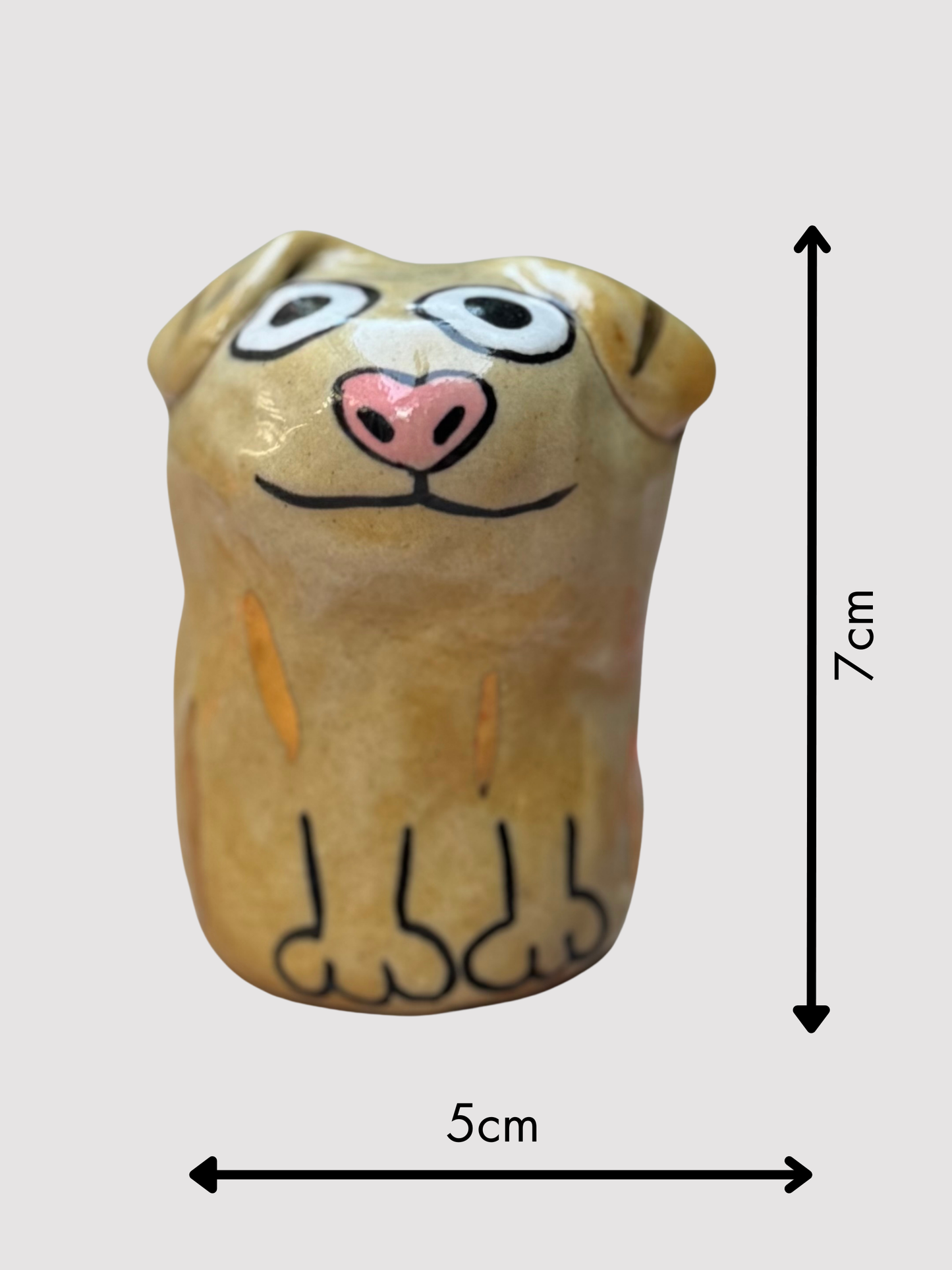 Roux Blob – The Lazy Labrador Blob with Gold (Medium)